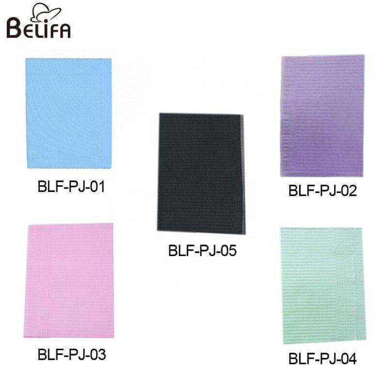 Dental Bibs Manufacturer - OEM/ODM 120pcs Waterproof Medical Disposable Black