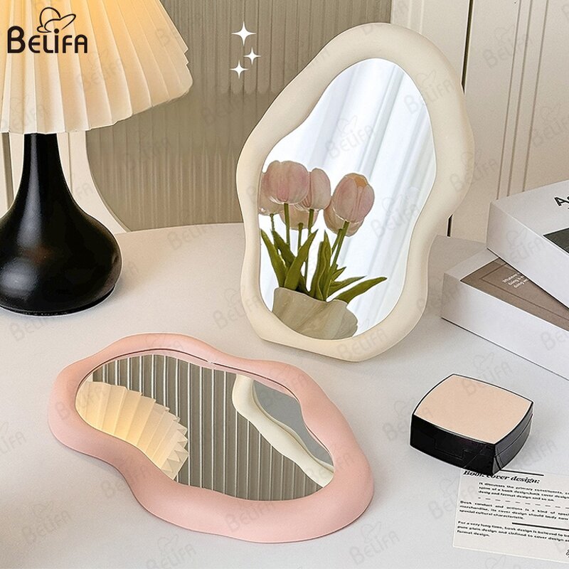 Wall Mirror Manufacturer - Wholesales Cloud Shape Modern Irregular Cosmetic