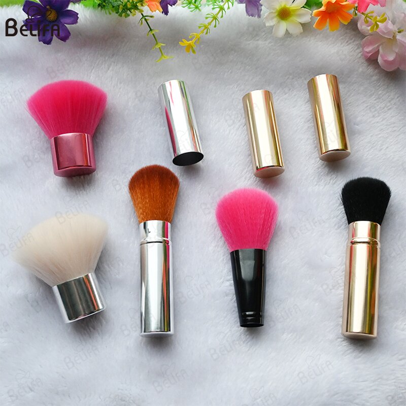 Single Blush Brush Manufacturer - Wholesale Custom Logo Aluminum Vegan Soft