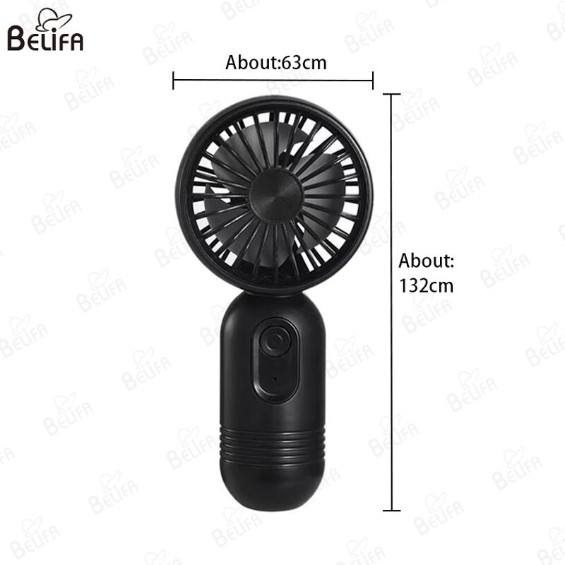 Handheld Fan Manufacturer - OEM/ODM New 3 Speeds USB Rechargeable Small
