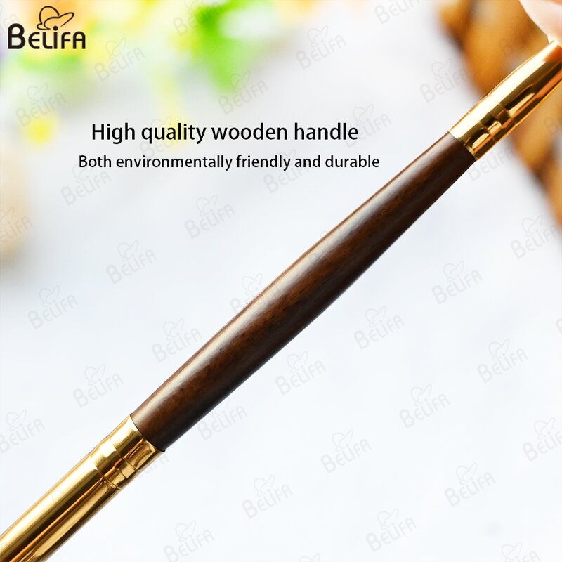 Lash Cleanser Brush Manufacturer - Wholesale Private Label Bamboo Wood Foam Brush