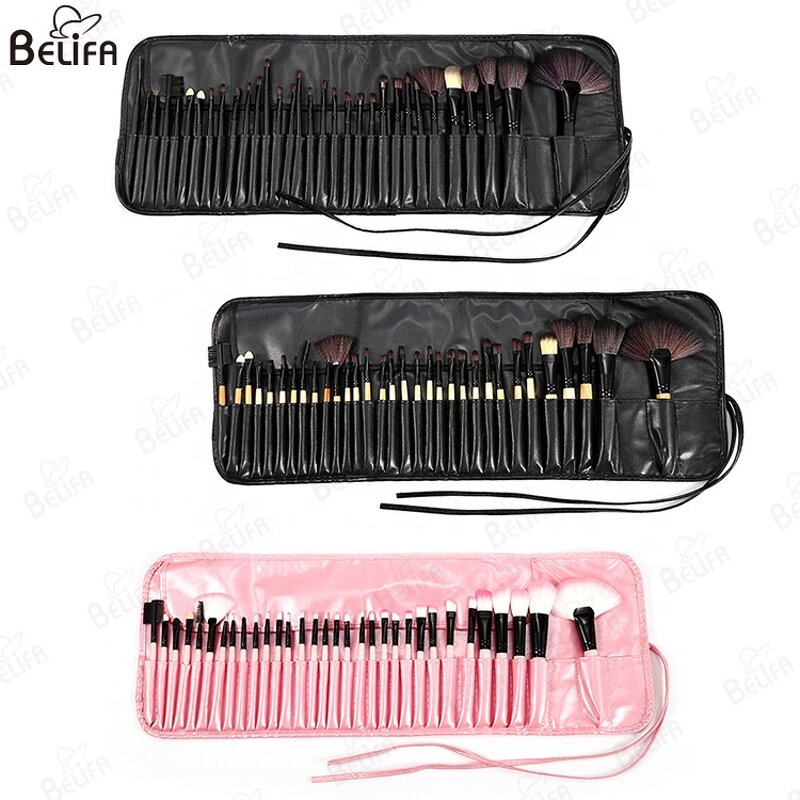 Makeup Brush Set Manufacturer - OEM/ODM Hot Selling 32 Pcs Professional Set Bag