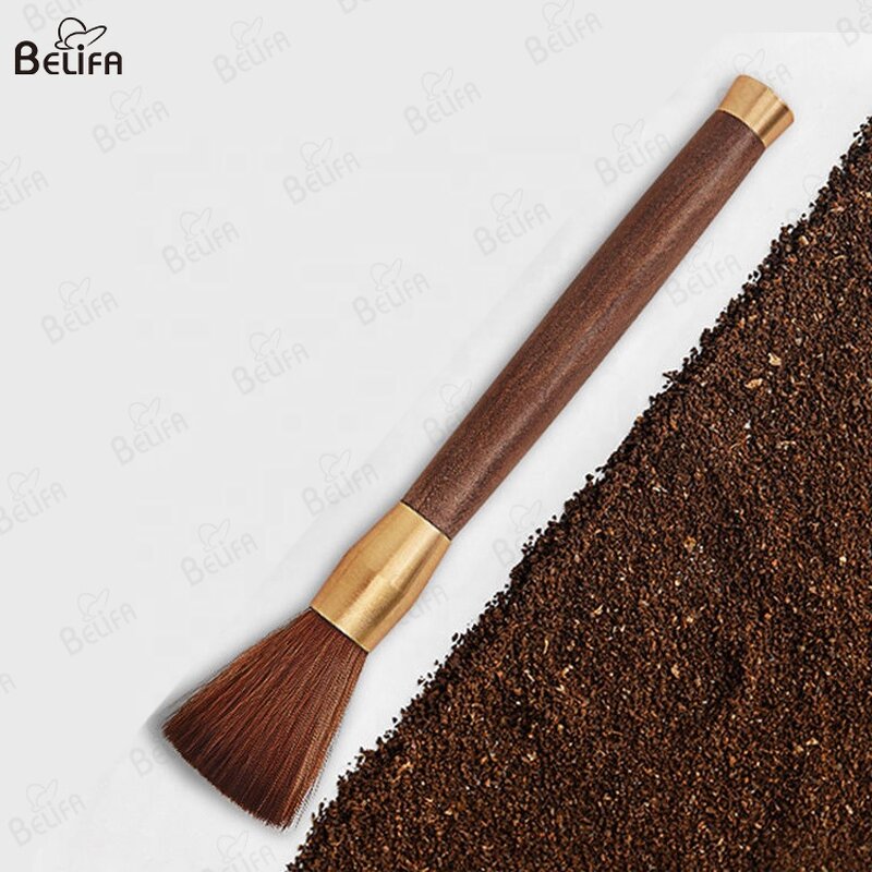 Coffee Grinder Brush Manufacturer - OEM/ODM Wooden Long Handle Machine Dusting