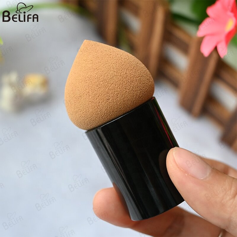Makeup Sponge Manufacturer - OEM Custom Mushroom with Handles Cosmetic Blender