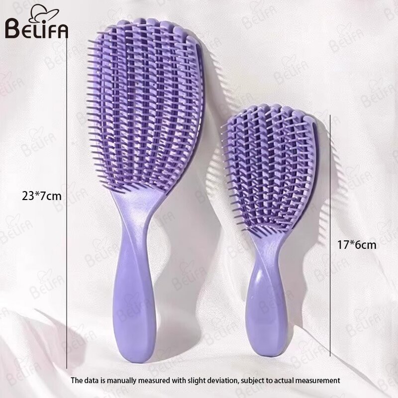 Detangling Hair Brush Manufacturer - OEM/ODM New Vented 8 Row Wet Dry Octopus