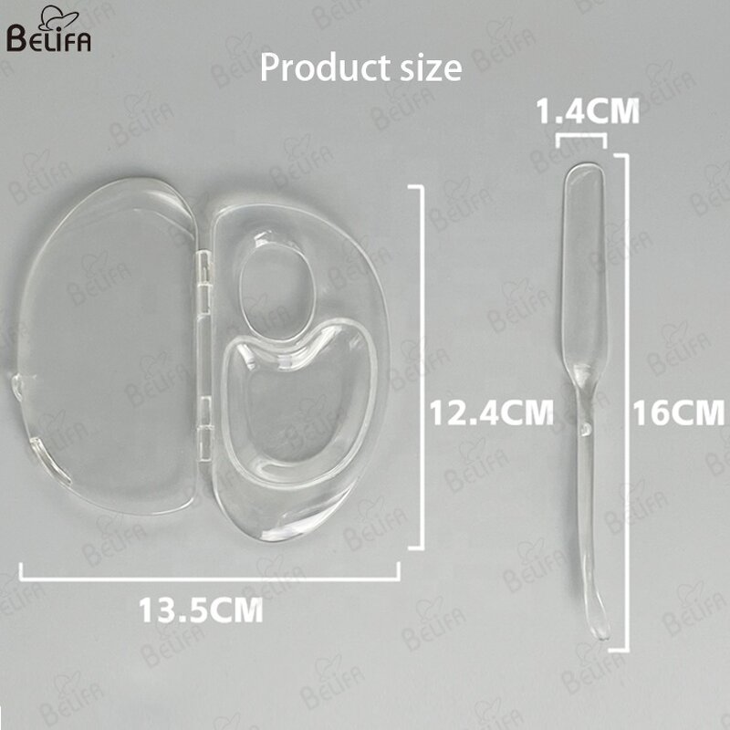 Makeup Mixing Palette Manufacturer - OEM/ODM NEW Foldable Handheld Acrylic Tray