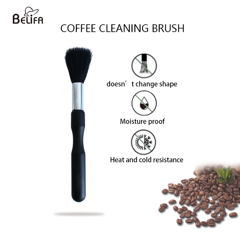 Coffee Maker Brush Manufacturer - OEM/ODM High Quality Synthetic Hair Wood Handle