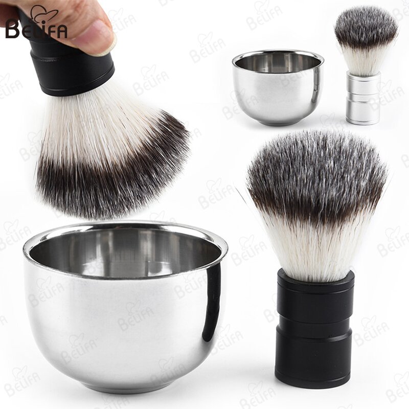 Shaving Bowl Manufacturer - OEM/ODM Hot Sell Stainless Steel Soap Beard Cream
