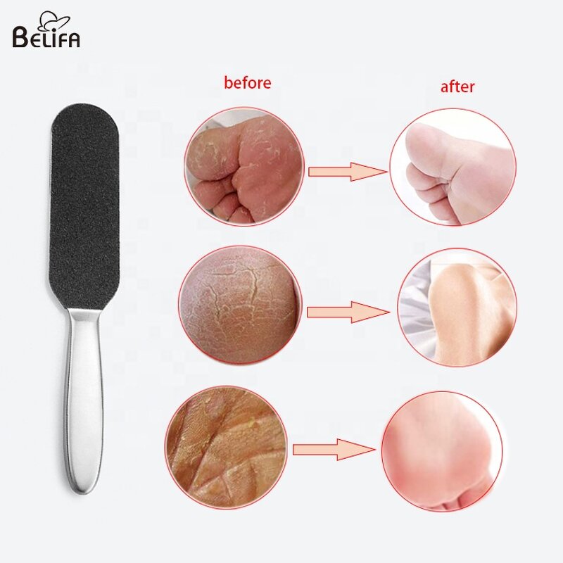 Foot File Manufacturer - OEM/ODM 10pcs Sandpaper Replacement Double Sided Metal