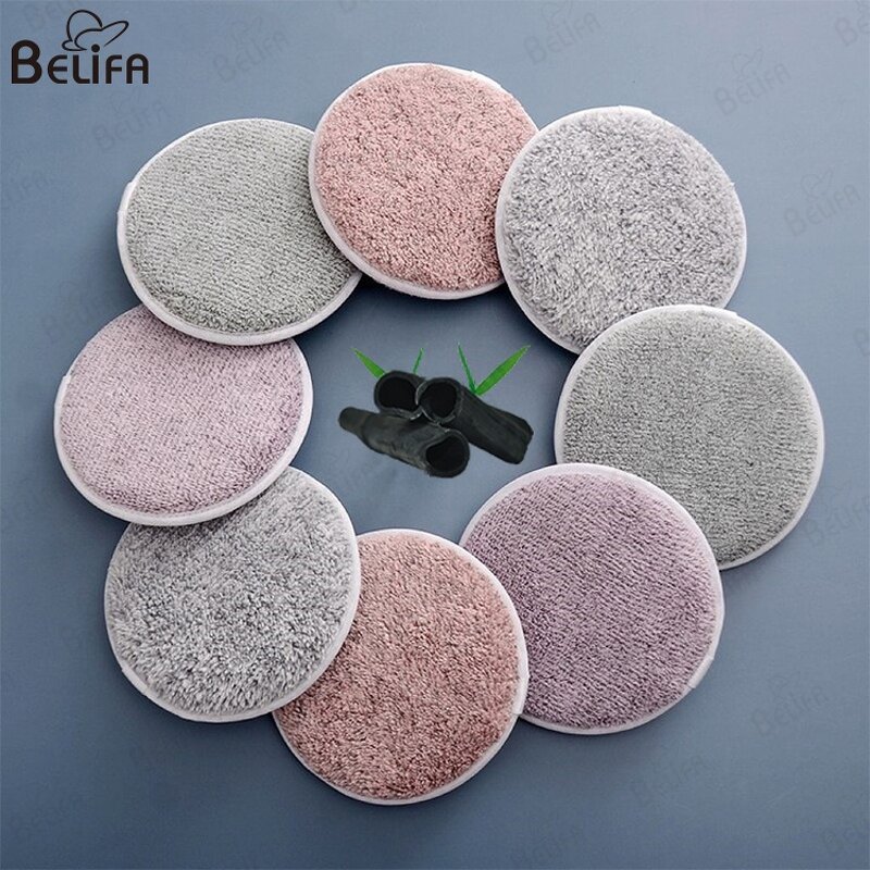 Makeup Remover Pad Manufacturer - OEM/ODM New Reusable Round Microfiber Pads