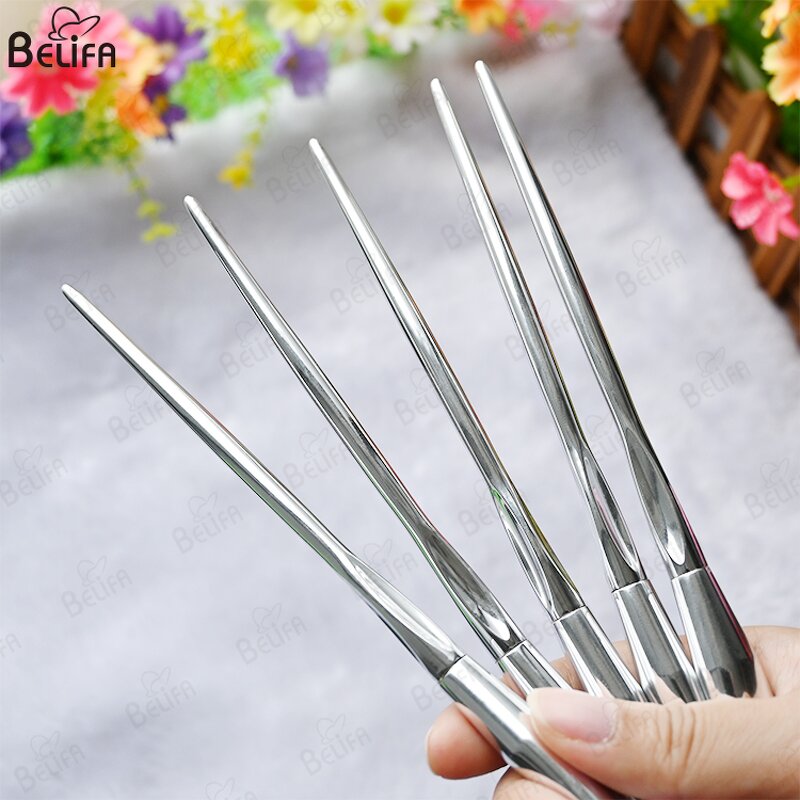 Eyelash Cleansing Brush Manufacturer - OEM/ODM V Shape Curved for Eyelash Extension