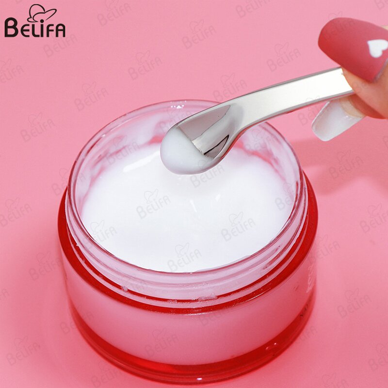 Skincare Spatula Manufacturer - OEM/ODM New Gold Color Mini Metal Cosmetic Spoon