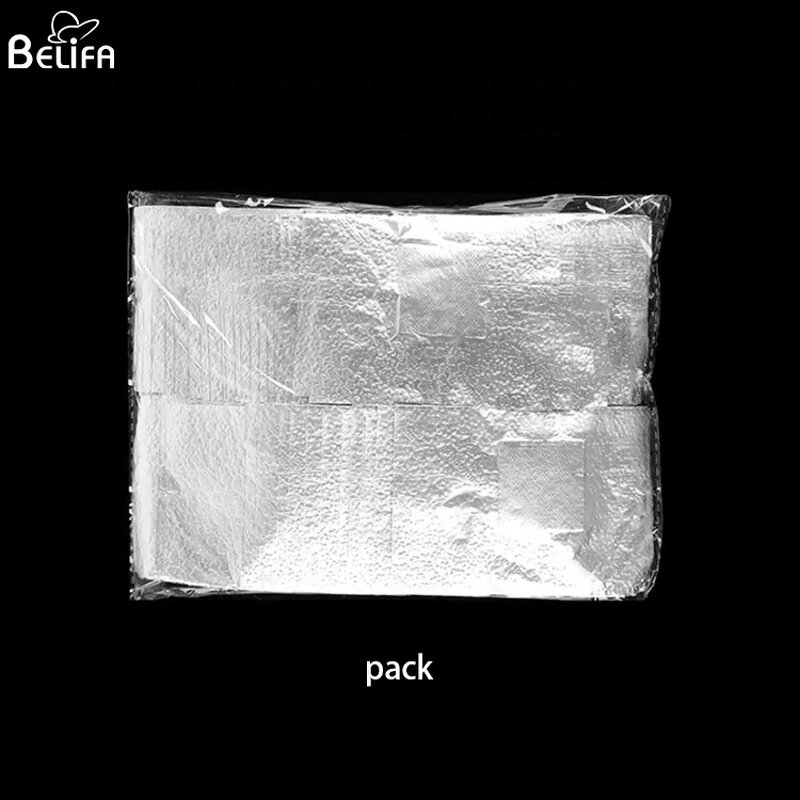 Nail Removal Foil Manufacturer - OEM/ODM Hot Selling 100pcs Aluminum Foil Soak