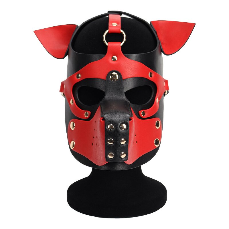 Dog Fetish Mask Supplier - OEM BDSM Puppy Play Hood