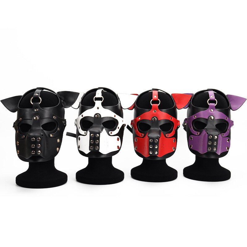 Dog Fetish Mask Supplier - OEM BDSM Puppy Play Hood