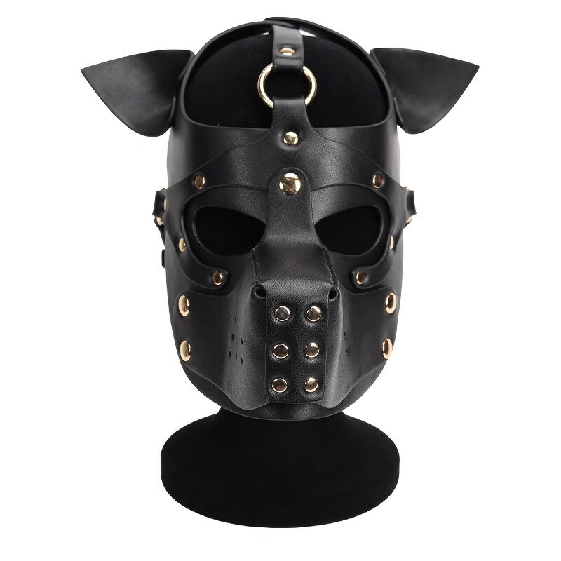 Dog Fetish Mask Supplier - OEM BDSM Puppy Play Hood