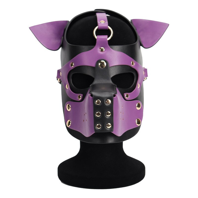 Dog Fetish Mask Supplier - OEM BDSM Puppy Play Hood
