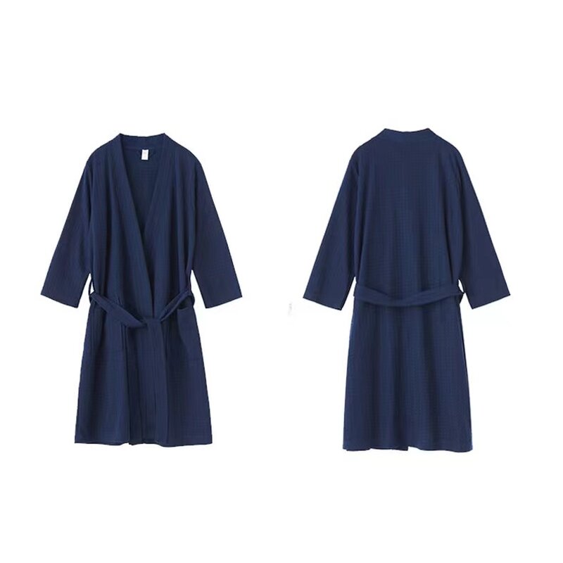 Waffle Bathrobe Supplier - OEM Custom Hotel Bathrobe
