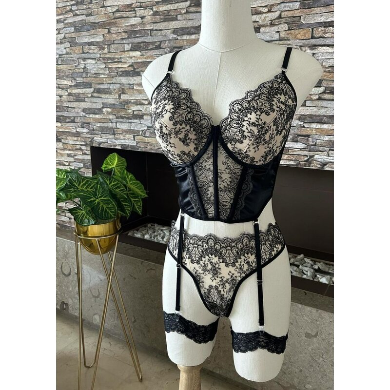 Transparent Nighty Supplier - OEM French Style Lingerie