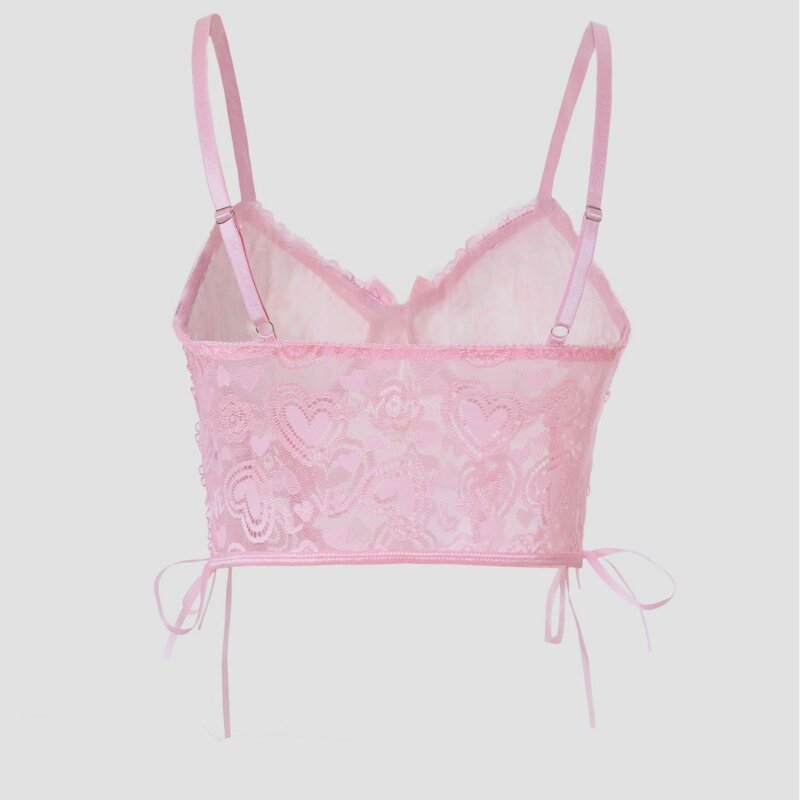 Heart Bustier Top Manufacturer - OEM Adjustable Corset Lingerie