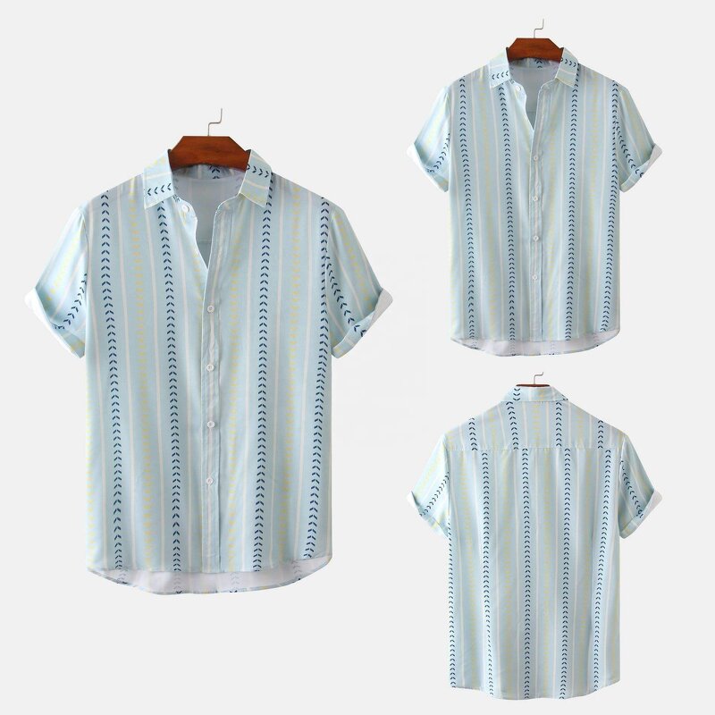 Men's Hawaiian Shirt Manufacturer - OEM Plus Size Aloha Shirt