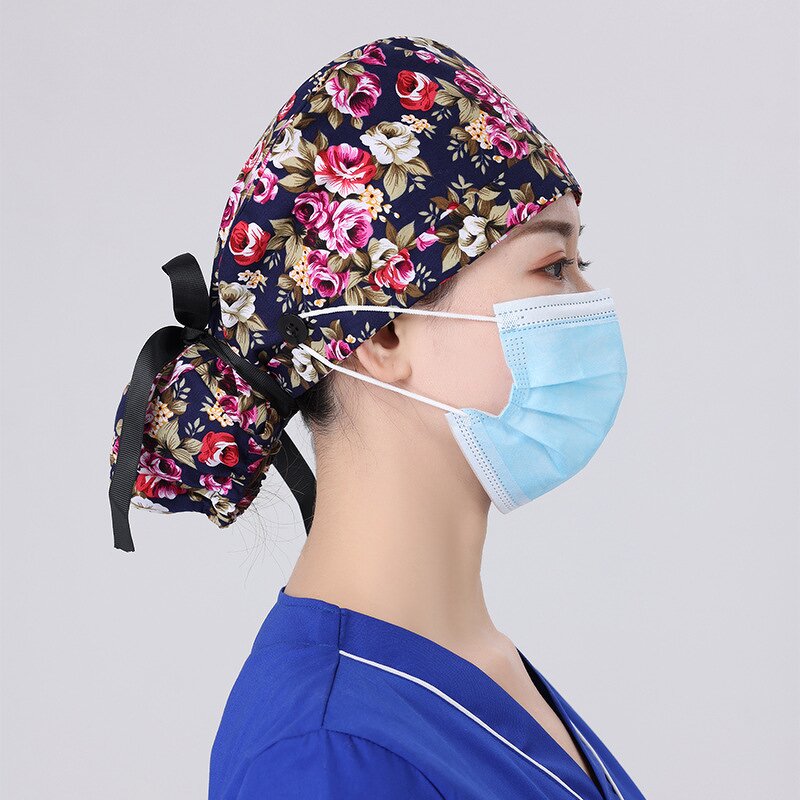 Nurse Scrub Cap Factory - OEM Cotton Medical Cap