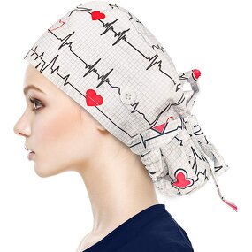 Scrub Cap Supplier - OEM Solid Color Nurse Cap