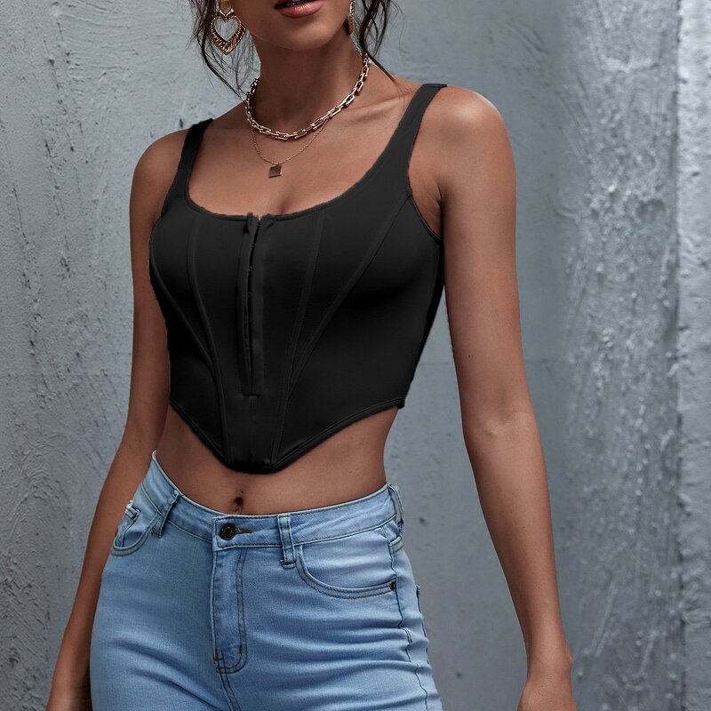 Tank Top Manufacturer - OEM Backless Crop Top