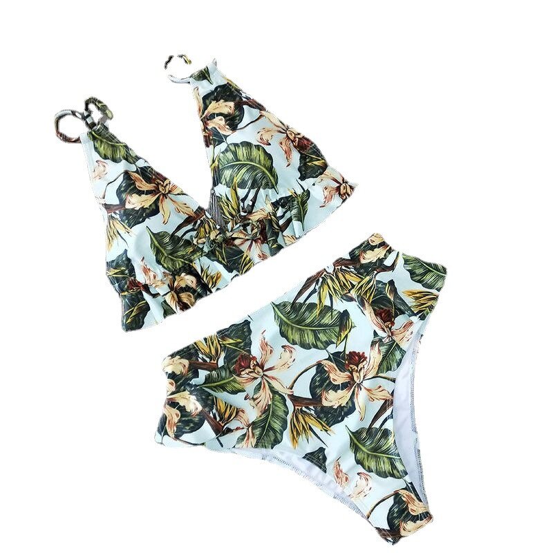 High Waist Bikini Manufacturer - OEM Printed Swimwear