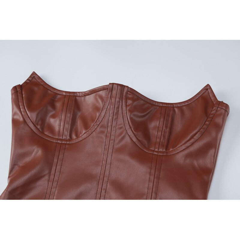 Sleeveless Dress Supplier - OEM Wrapped Chest Dress
