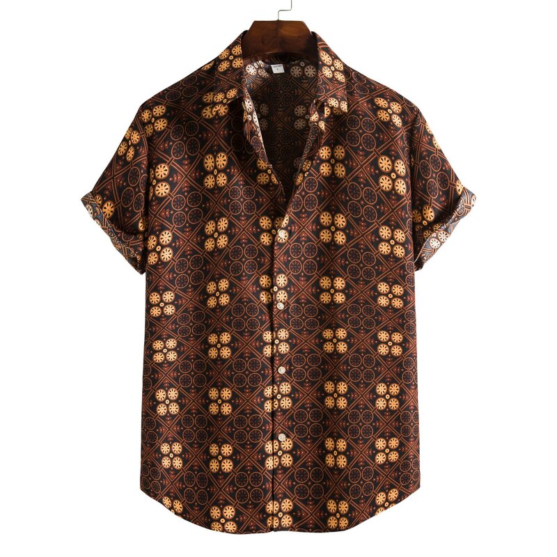Men's Printed Shirt Factory - OEM African Print Shirt