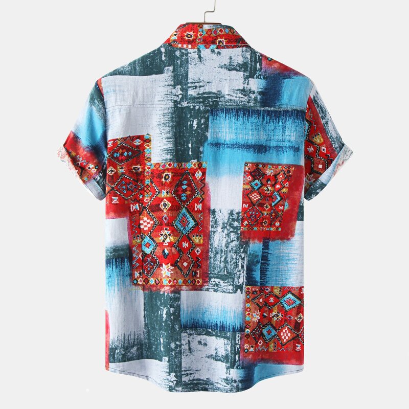 Men's Shirt Supplier - OEM Plus Size Floral Shirt