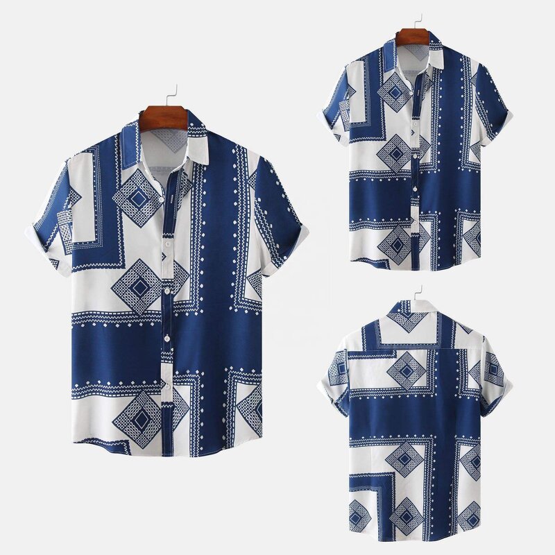 Men's Hawaiian Shirt Manufacturer - OEM Plus Size Aloha Shirt