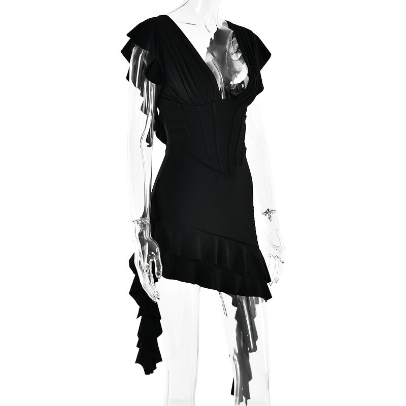 Backless Mini Dress Factory - OEM Sleeveless Party Dress