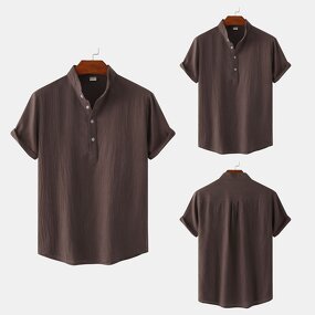 Casual Shirt Supplier - OEM Cotton Linen Shirt