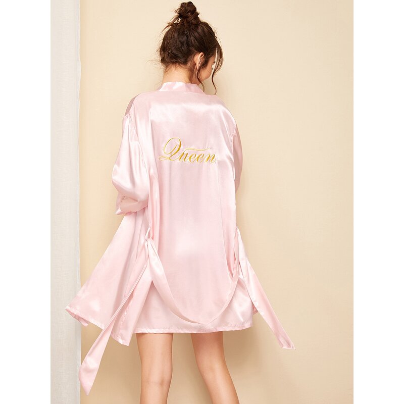 Bamboo Cotton Robe Set Factory - OEM Wedding Sleepwear Sets