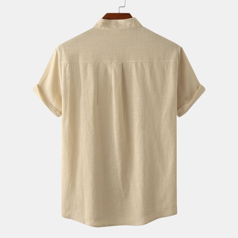 Casual Shirt Supplier - OEM Cotton Linen Shirt