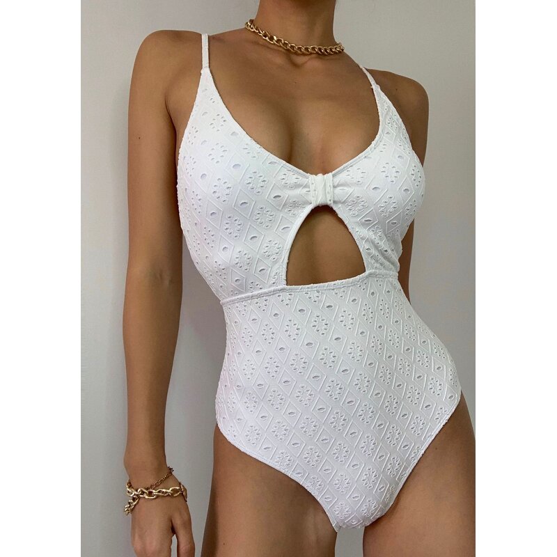 One-Piece Swimsuit Supplier - OEM Hollow Back Swimsuit