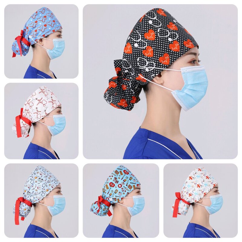 Scrub Cap Supplier - OEM Solid Color Nurse Cap