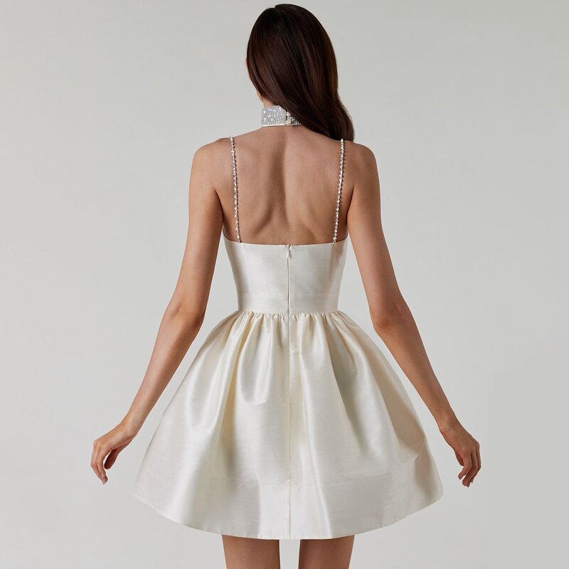 Halter Dress Supplier - OEM Backless Party Dress