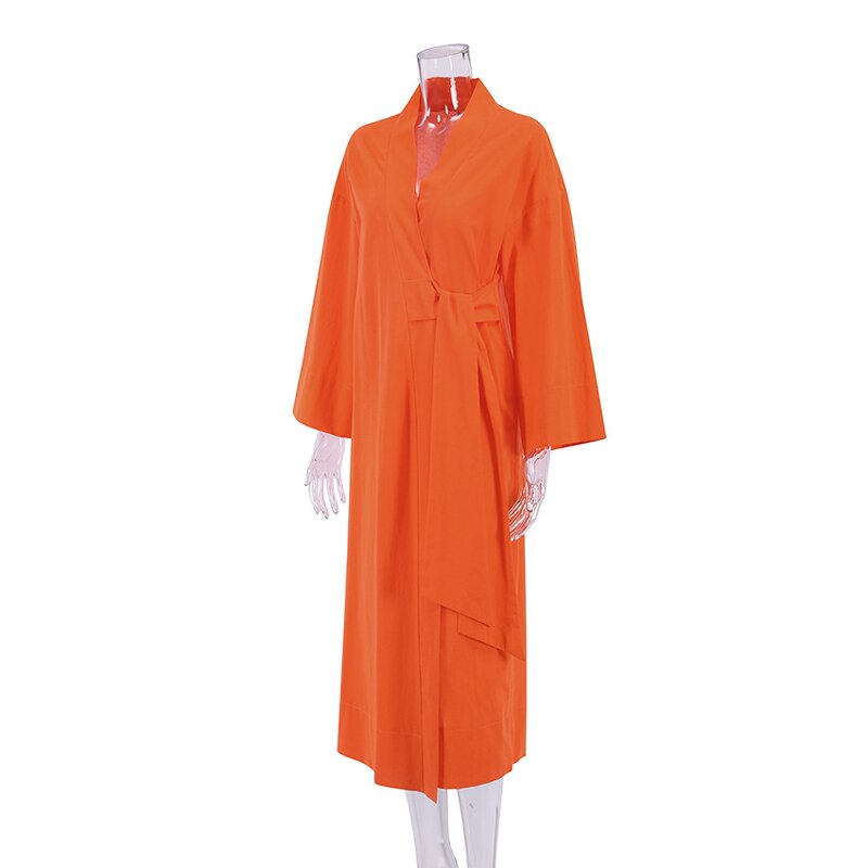 Cotton Linen Bathrobe Factory - OEM Loose Fit Robe Pajamas