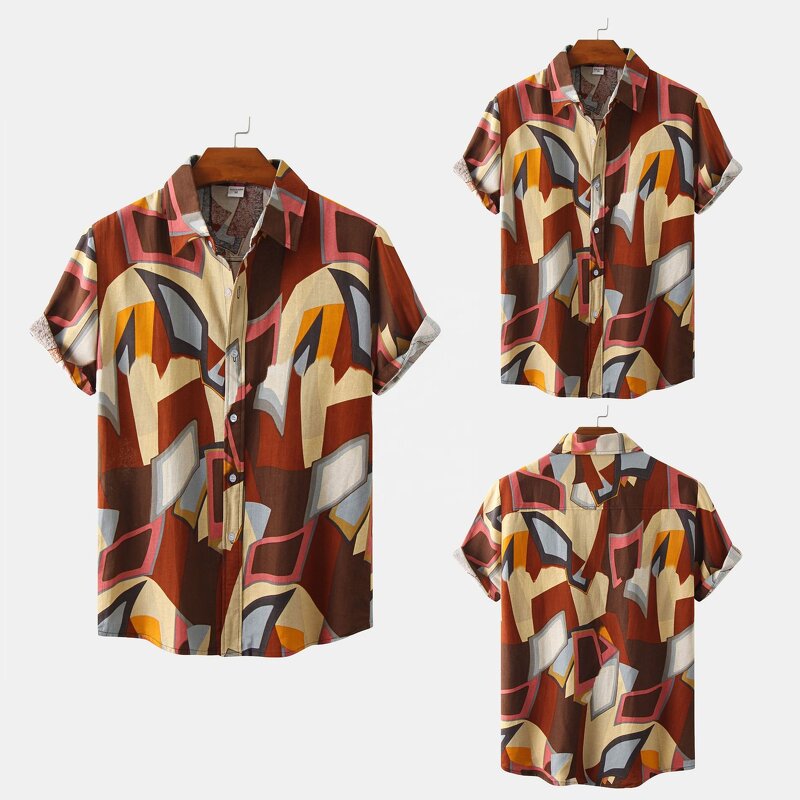 Men's Hawaiian Shirt Manufacturer - OEM Plus Size Aloha Shirt