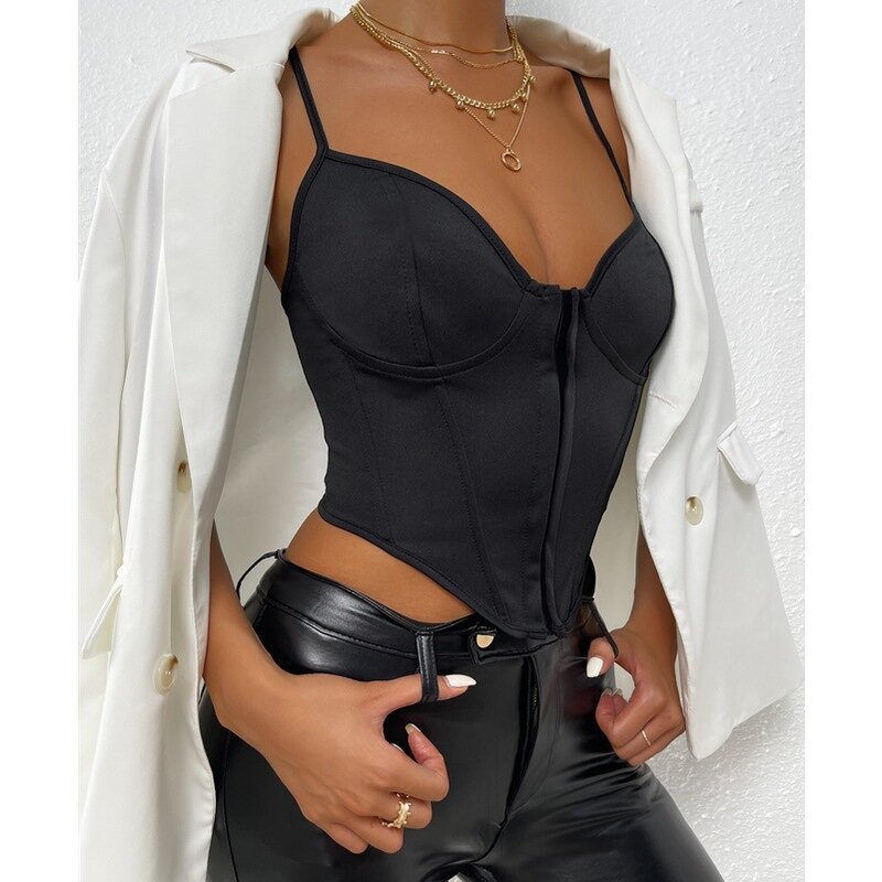 Camisole Top Factory - OEM V-Neck Corset Tops