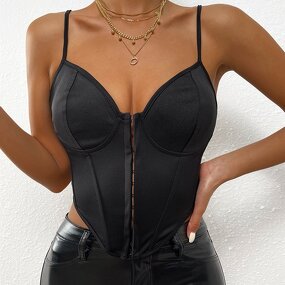 Camisole Top Factory - OEM V-Neck Corset Tops