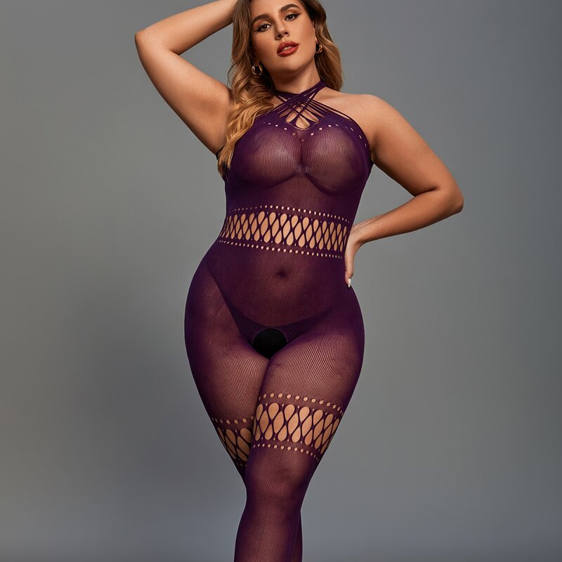 Bodystocking Supplier - OEM Plus Size Babydoll