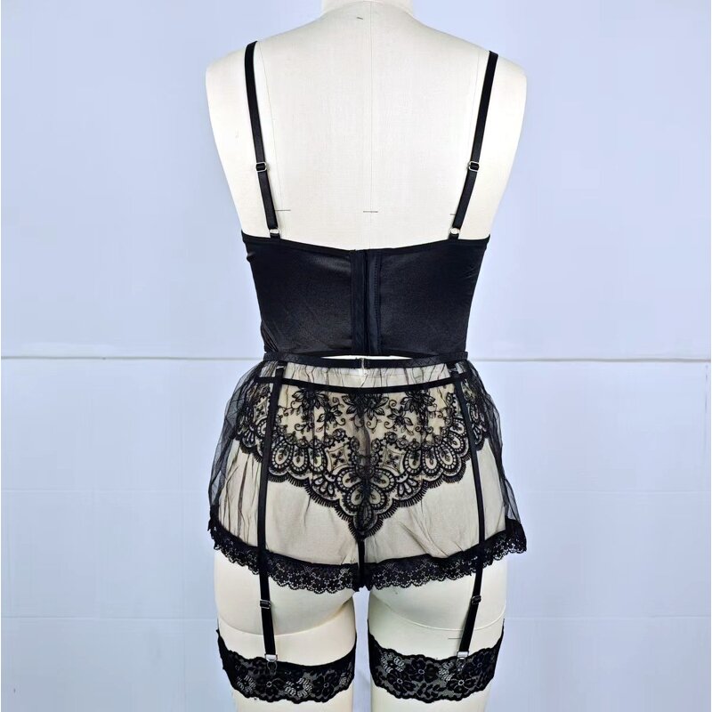 Transparent Nighty Supplier - OEM French Style Lingerie