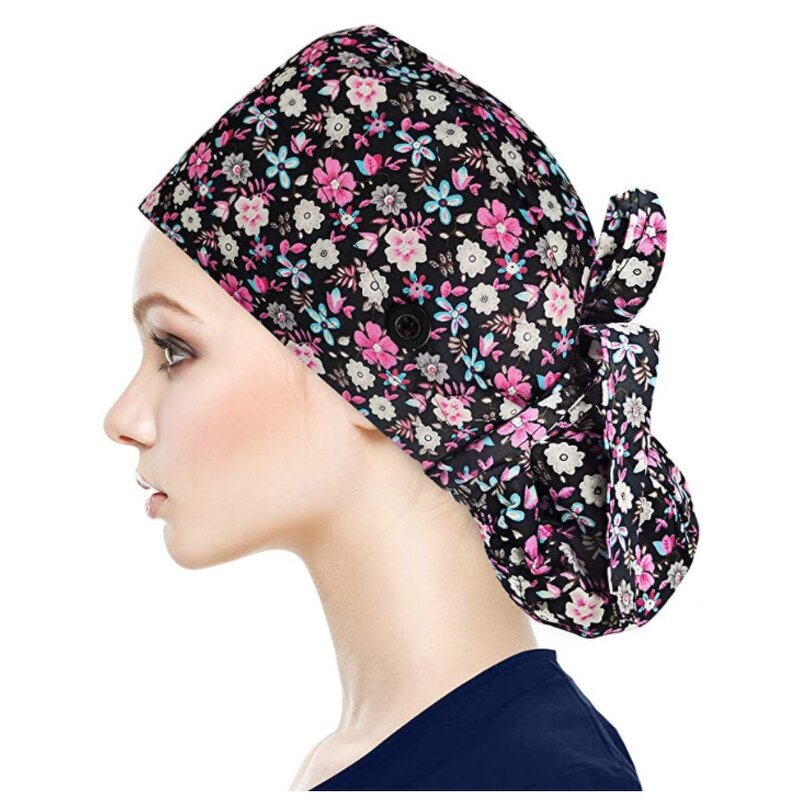 Nurse Scrub Cap Factory - OEM Cotton Medical Cap