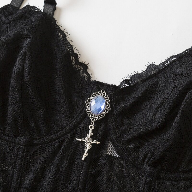 Gothic Corset Top Factory - OEM Boned Camisole Lingerie