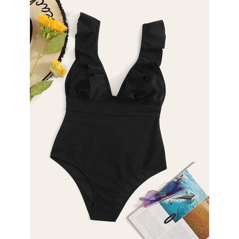 Ruffle Swimsuit Manufacturer - OEM One-Piece Swimsuit