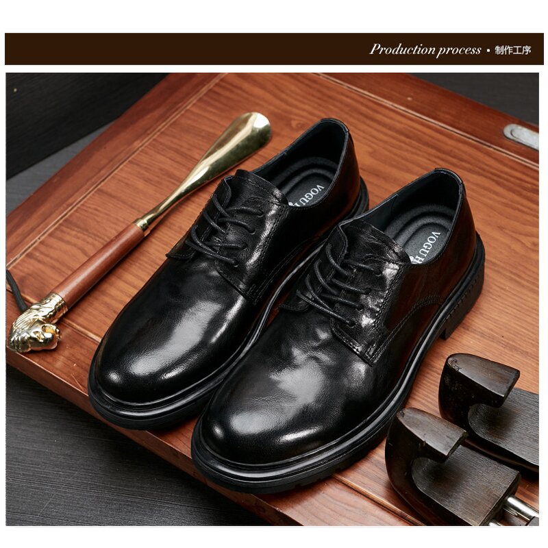 Derby Shoes Manufacturer - OEM/ODM Genuine Cowhide Leather Men's Dress